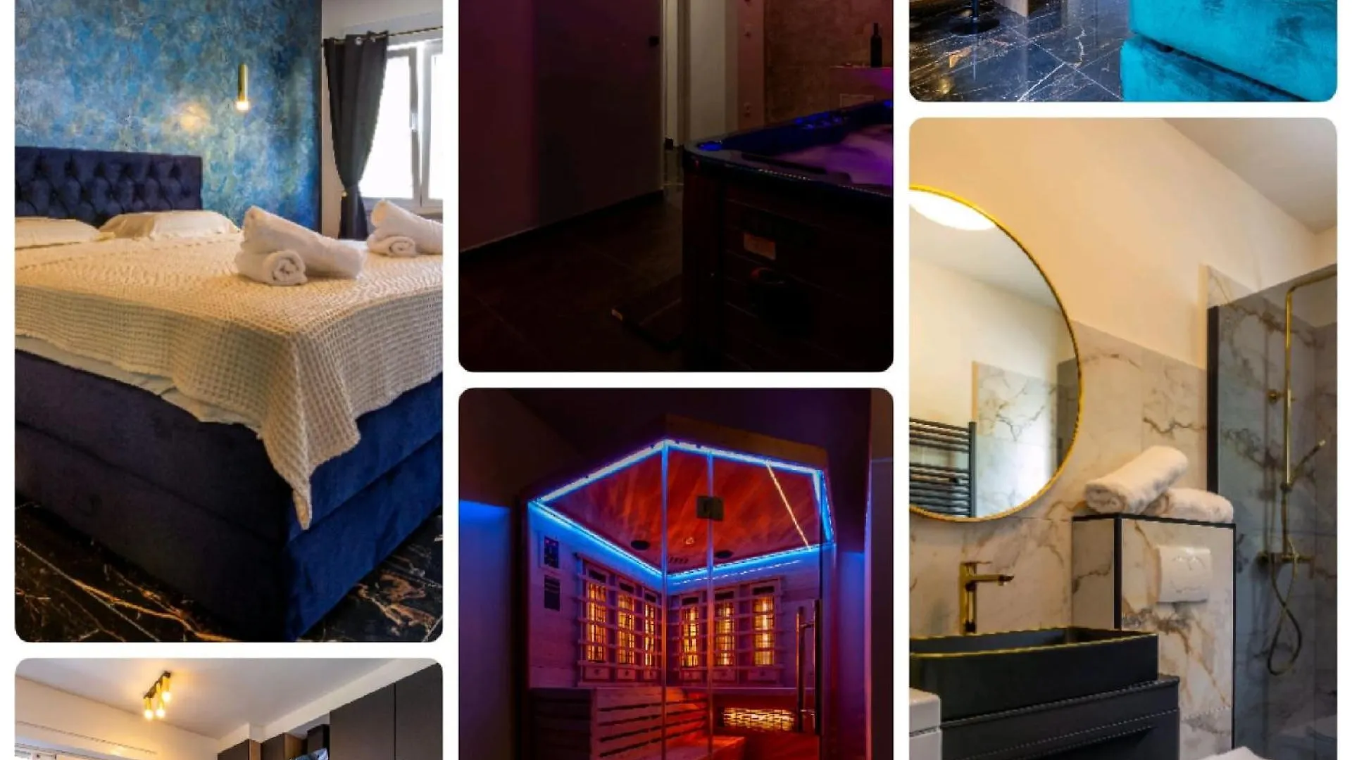 Luxury Hedone Apartment Near The Bridge With Private Spa Zone Zadar