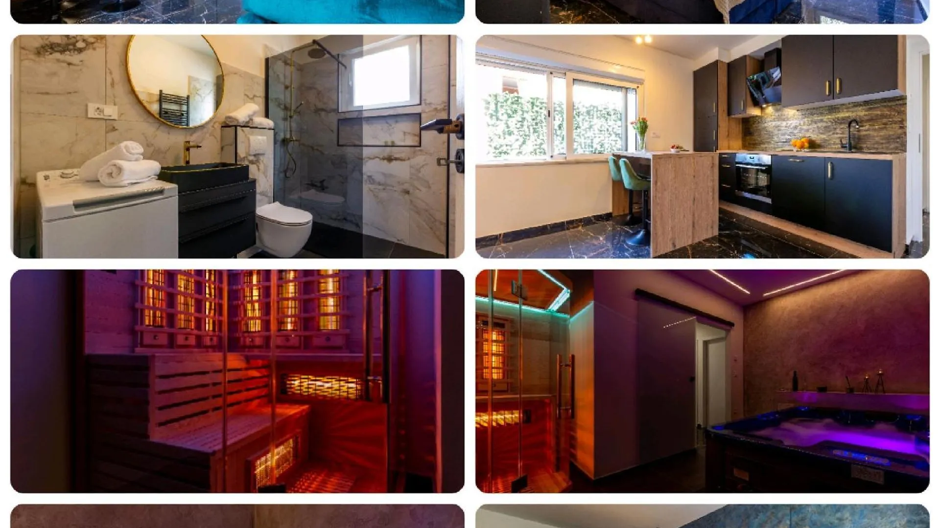 Luxury Hedone Apartment Near The Bridge With Private Spa Zone Zadar